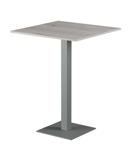 Stolik Alfa Bar szary blat laminowany
