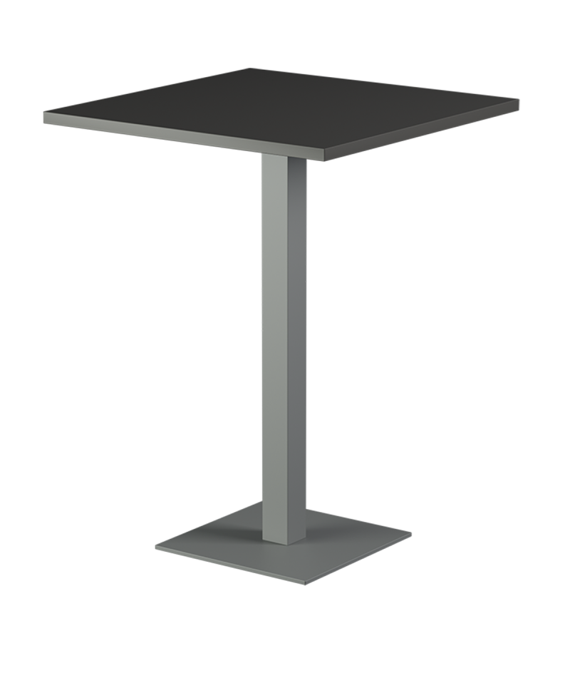 Stolik Alfa Bar szary blat laminowany