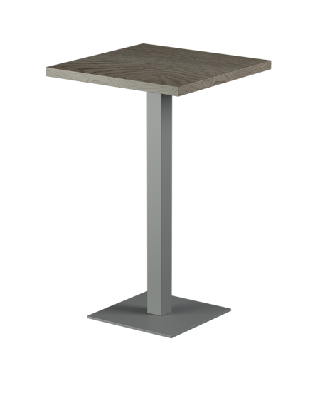 Stolik Alfa Bar szary blat laminowany