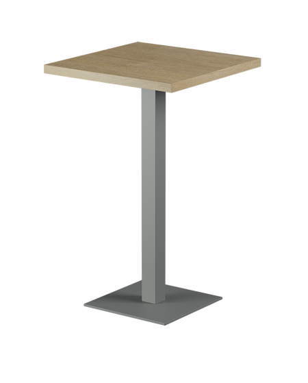 Stolik Alfa Bar szary blat laminowany