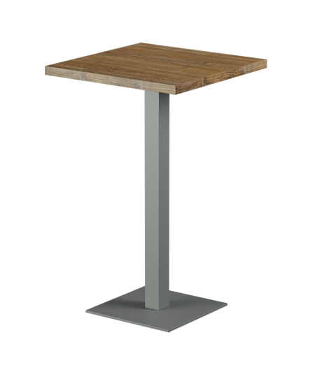 Stolik Alfa Bar szary blat laminowany