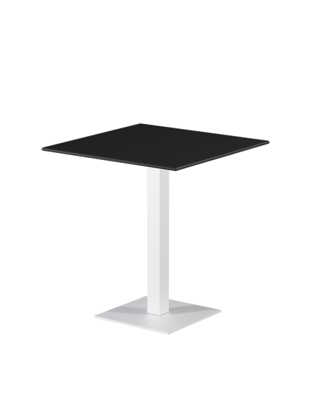 Stolik Alfa S biały blat HPL