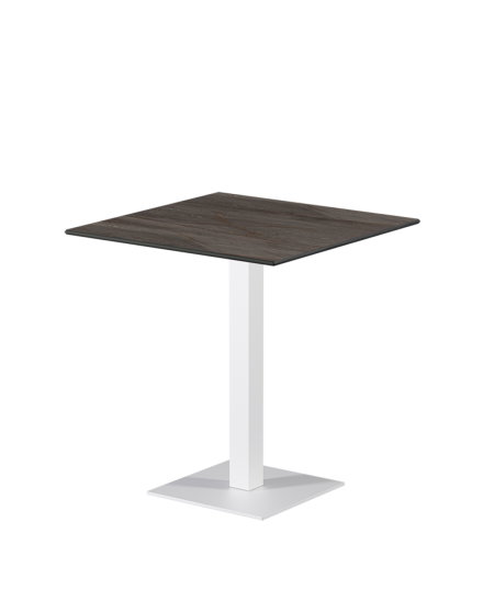 Stolik Alfa S biały blat HPL