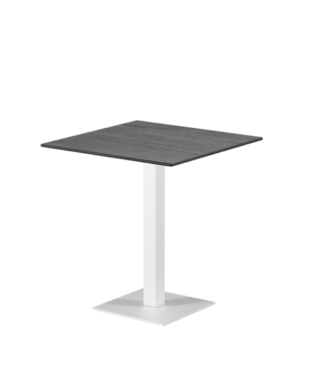 Stolik Alfa S biały blat HPL