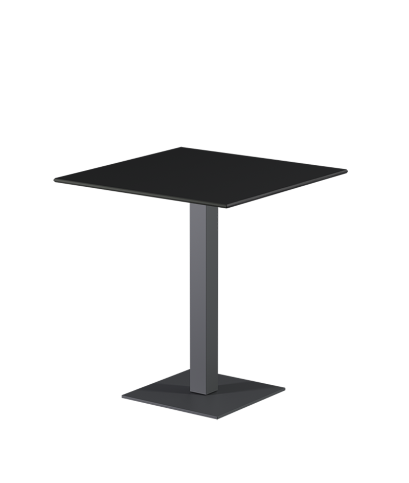 Stolik Alfa S szary blat HPL