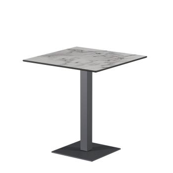 Stolik Alfa S szary blat HPL