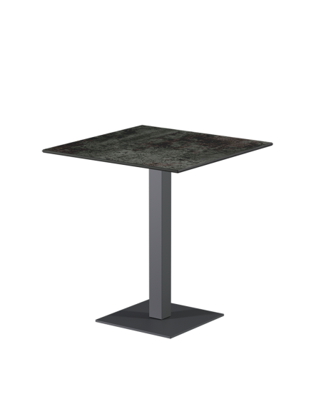 Stolik Alfa S szary blat HPL