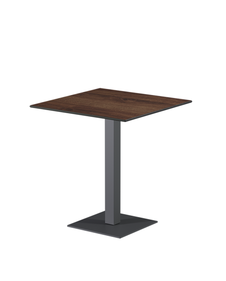 Stolik Alfa S szary blat HPL