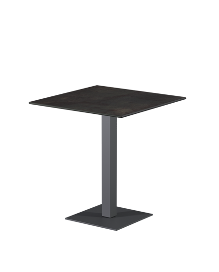 Stolik Alfa S szary blat HPL