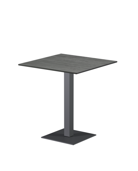 Stolik Alfa S szary blat HPL
