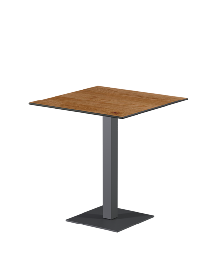 Stolik Alfa S szary blat HPL