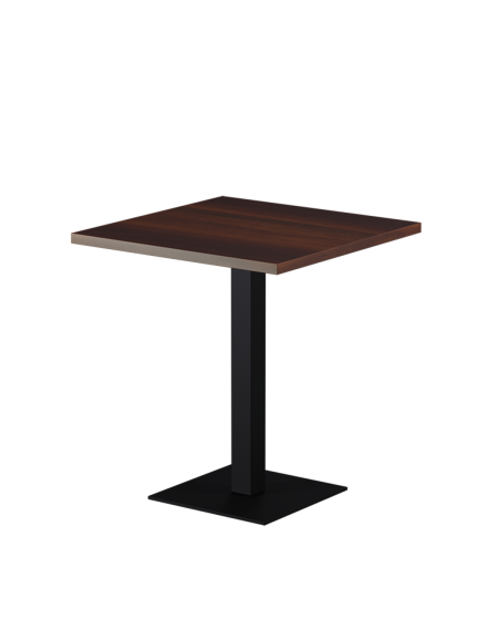 Stolik Alfa S czarny blat laminowany 18 mm