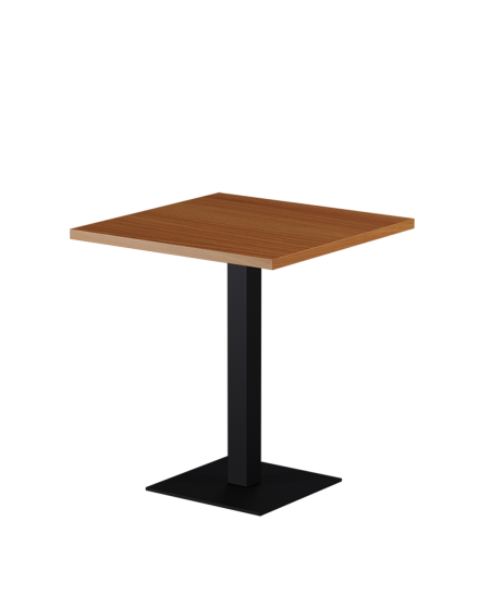 Stolik Alfa S czarny blat laminowany 18 mm