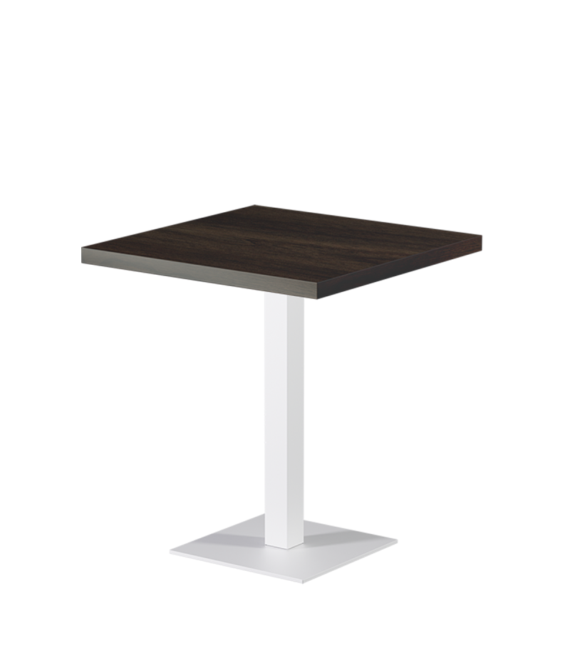 Stolik Alfa S biały blat laminowany