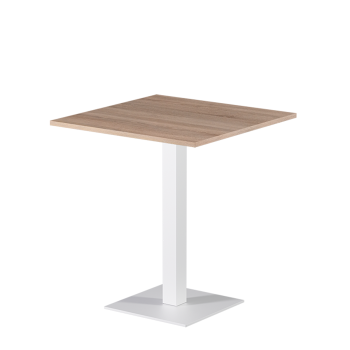 Stolik Alfa S biały blat laminowany