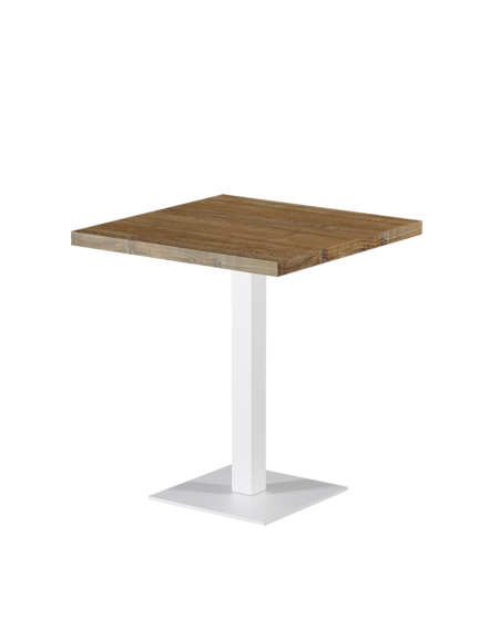 Stolik Alfa S biały blat laminowany