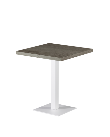 Stolik Alfa S biały blat laminowany