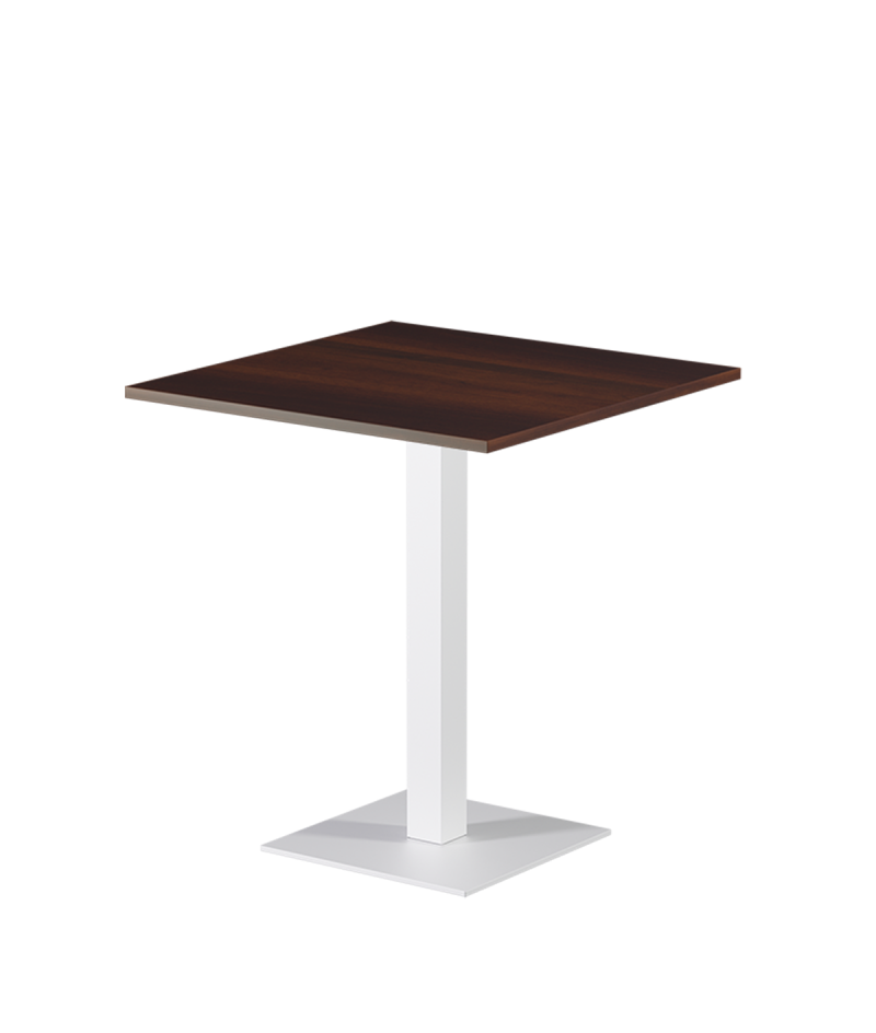 Stolik Alfa S biały blat laminowany