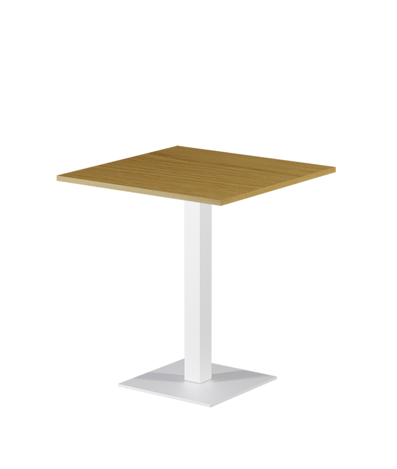 Stolik Alfa S biały blat laminowany