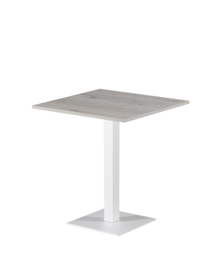 Stolik Alfa S biały blat laminowany