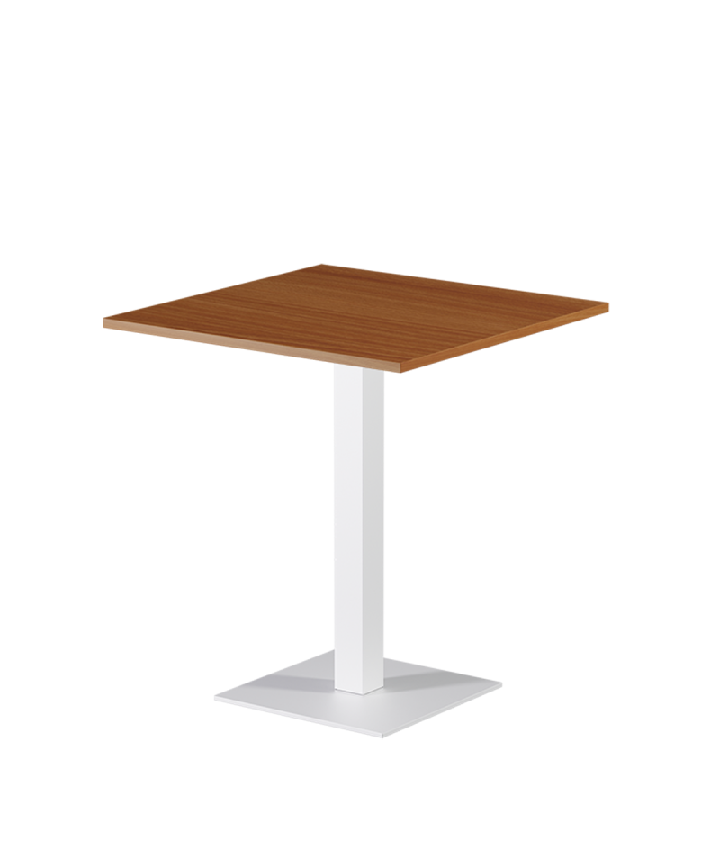 Stolik Alfa S biały blat laminowany