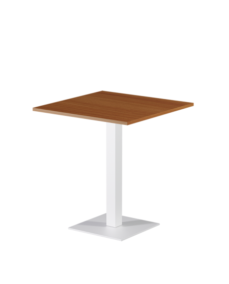 Stolik Alfa S biały blat laminowany