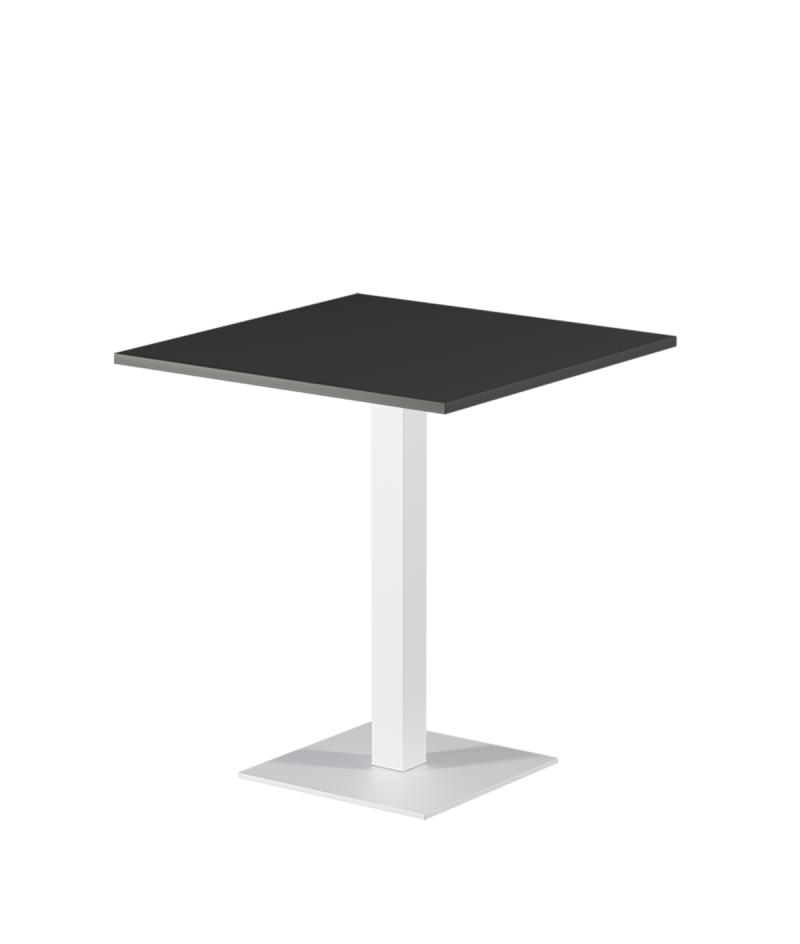 Stolik Alfa S biały blat laminowany