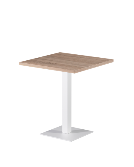 Stolik Alfa S biały blat laminowany