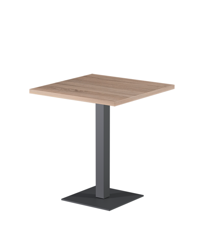 Stolik Alfa S szary blat laminowany