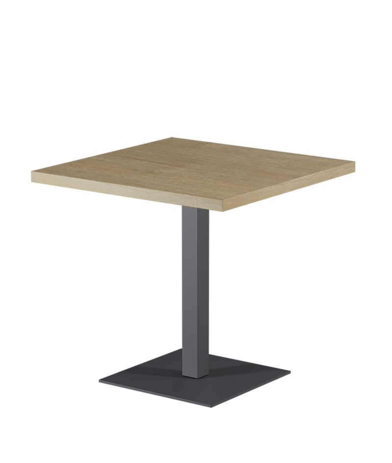 Stolik Alfa S szary blat laminowany