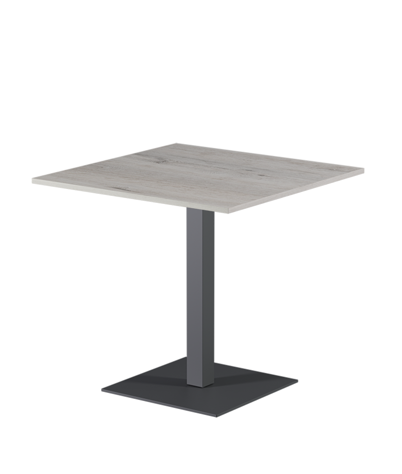 Stolik Alfa S szary blat laminowany