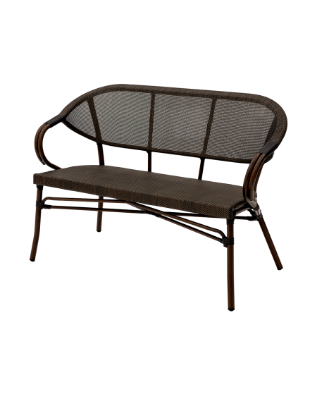 Ławka Camillo Bench brązowa