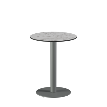 Stolik Alfa R szary blat HPL