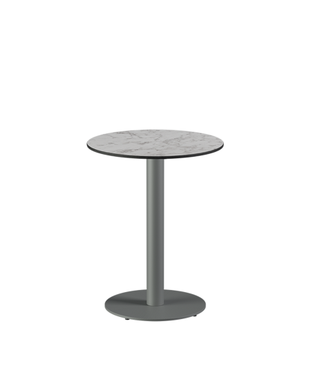 Stolik Alfa R szary blat HPL