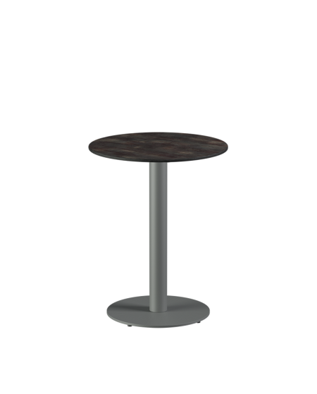 Stolik Alfa R szary blat HPL