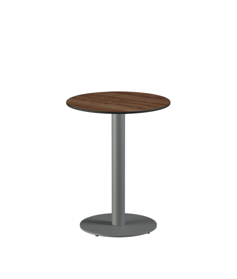 Stolik Alfa R szary blat HPL