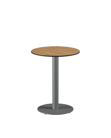 Stolik Alfa R szary blat HPL