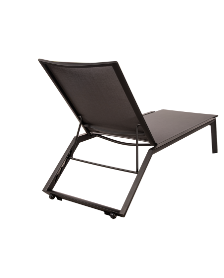 Leżak aluminiowy Riviera grafitowy