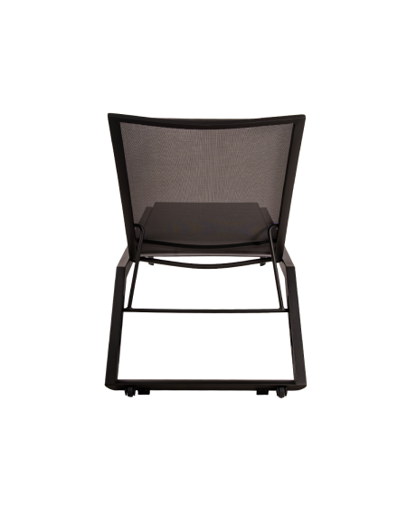 Leżak Riviera antracytowo-grafitowy