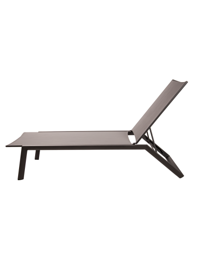Leżak aluminiowy Riviera grafitowy