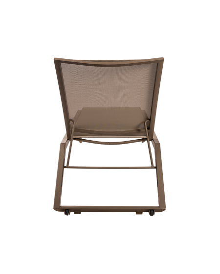 Leżak aluminiowy Riviera szampański