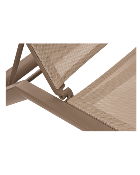 Leżak aluminiowy Riviera szampański