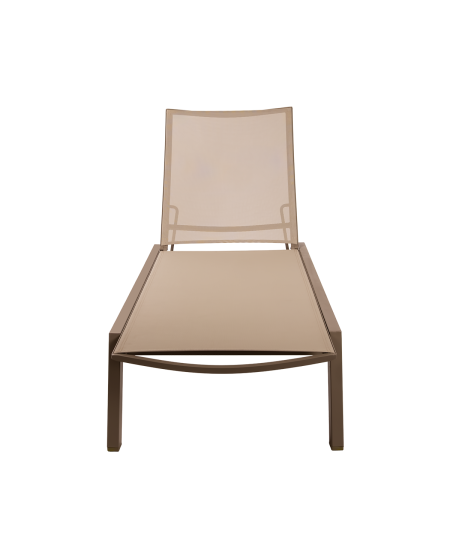 Leżak aluminiowy Riviera szampański