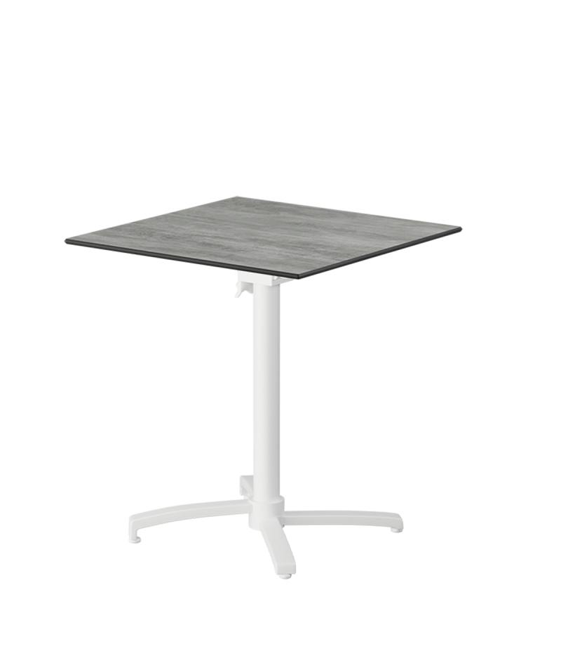 Stolik Cross Comfort biały blat HPL