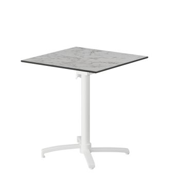 Stolik Cross Comfort biały blat HPL