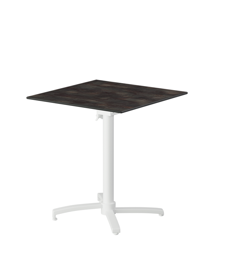 Stolik Cross Comfort biały blat HPL