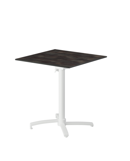 Stolik Cross Comfort biały blat HPL