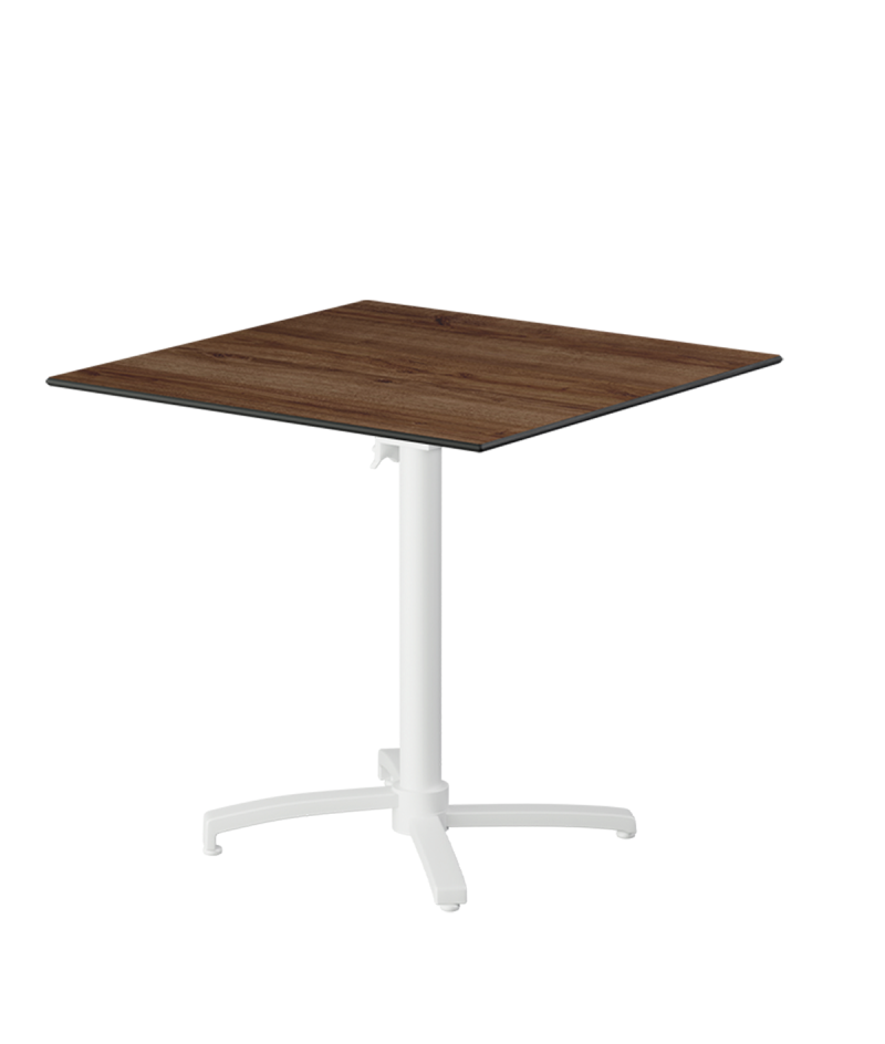 Stolik Cross Comfort biały blat HPL