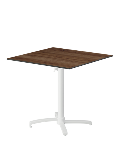 Stolik Cross Comfort biały blat HPL