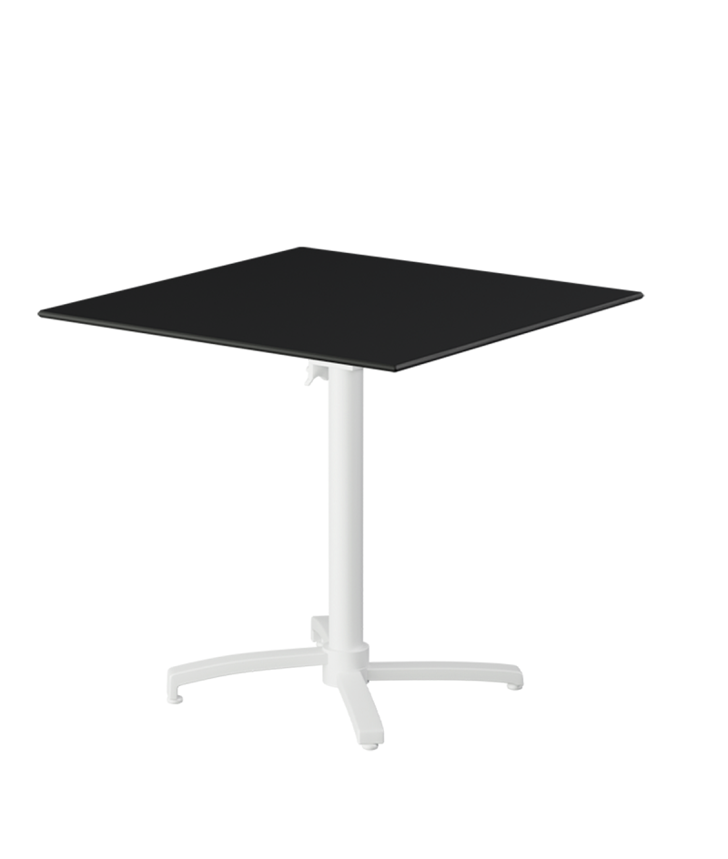 Stolik Cross Comfort biały blat HPL